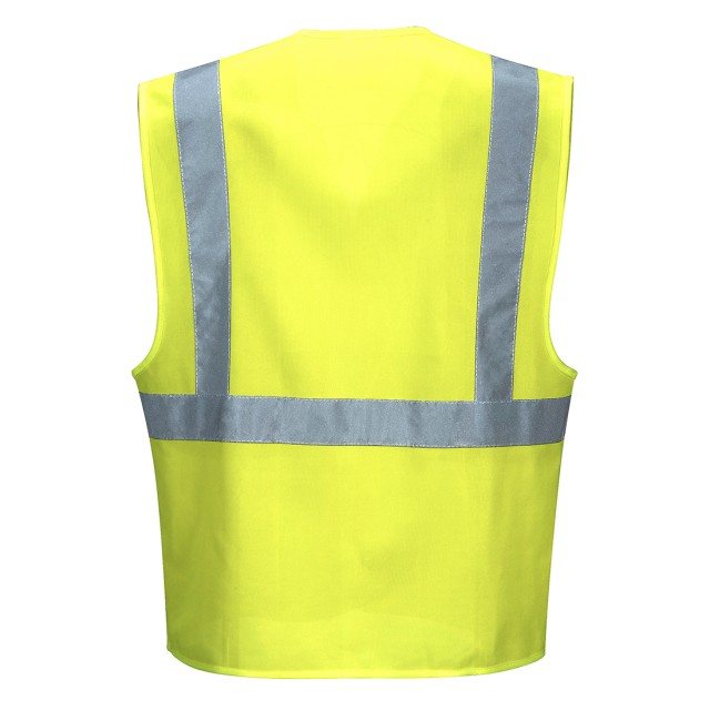 GILET BAUDRIER HI-VI JAUNE CL2.2 - C472 - T4XL/5XL