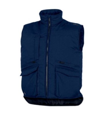 GILET SIERRA 2 POLY/COTON MARINE