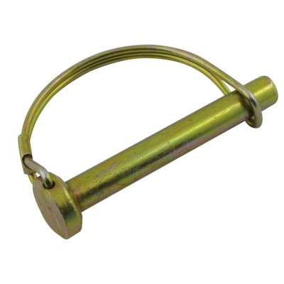 5 x Goupille à arceau carré acier bichromaté - Diamètre 8 mm  - Lot 