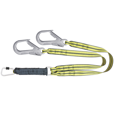 LONGE FOURCHE SANGLE ANTISTATIQUE ABSORBEUR + MOUSQ. 1.50M