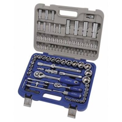 COFFRET 101 PIECES DOUILLES-ACCESSOIRES 1/4"&1/2" 4 A 32 - 1