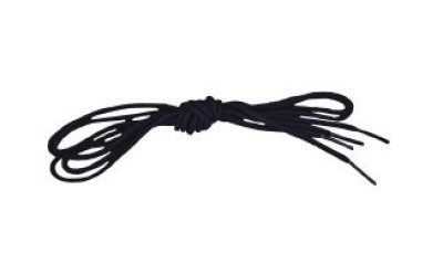 LACETS NOIR RONDS 120CM - LA PAIRE