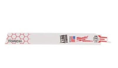 ETUI DE 5 LAMES SCIE SABRE MILWAUKEE TORCH META 18 Tpi 230MM-48005788