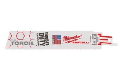 ETUI DE 5 LAMES SCIE SABRE MILWAUKEE TORCH META 14 Tpi 150MM-48005782