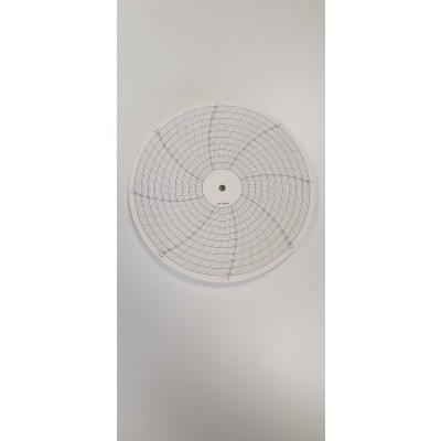 BOITE DE 100 DISQUES DIAGRAMMES 0-100%-8"-2H/8H-3746.8995/MAN0002/0