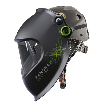 MASQUE SOUDEUR PANORAMAXX QUATTRO NOIR AVEC CASQUE SECU.