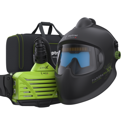PACK MASQUE SOUDEUR VENTILE PANORAMAXX QUATTRO +PAPR E3000X