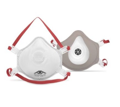 DEMI MASQUE USAGE COURT A VALVE FFP3 NR - BTE DE 10