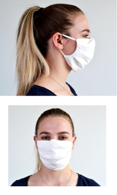DEMI MASQUE TEXTILE CAT.1 VSG2-94 - LE LOT DE 10 *