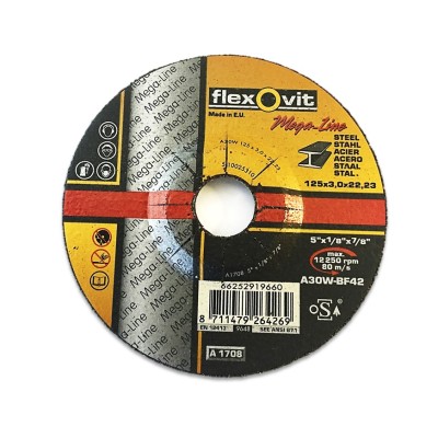 MEULE A TRONCONNER 125X3 ACIER MEGA-LINE - 66252919660