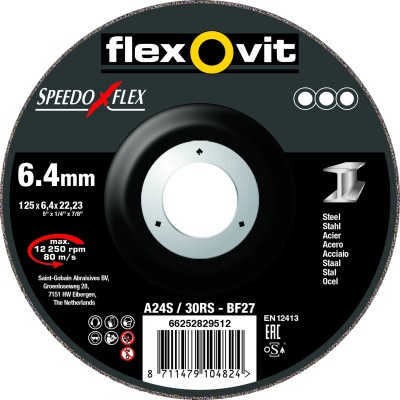 MEULE MD ACIER 125X6.4 SPEEDOFLEX - 66252829512