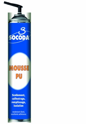 MOUSSE POLYURETHANE - BOMBE 500 ML