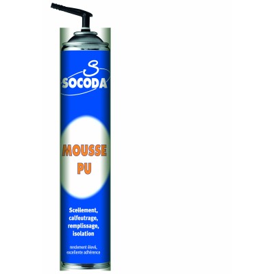 MOUSSE POLYURETHANE - BOMBE 500 ML