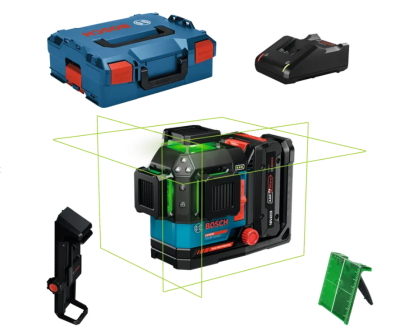 NIVEAU LASER EXPERT 3 PLANS +CH.+1BATT. 4.0A - EXLL 18V-120-33CG