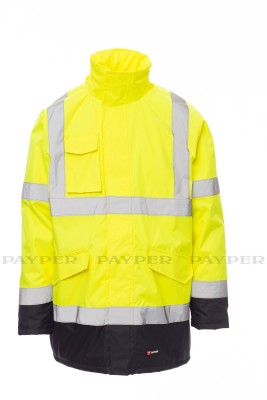 PARKA HV YARD JAUNE/MARINE