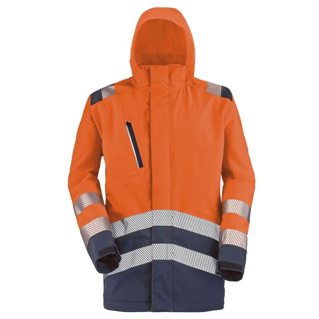 PARKA HV ERWIN ORANGE/MARINE