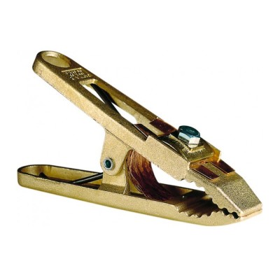 PINCE MASSE CROCO 500A TRESSE CUIVRE