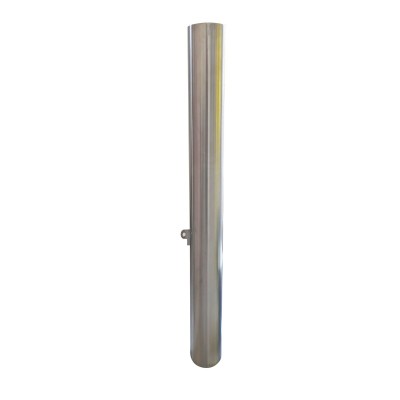 1 x Poteau de protection acier inoxydable - 89mm -  à sceller