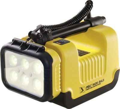 PROJECTEUR PORTABLE 12V 3000Lm LED JAUNE - 9430J