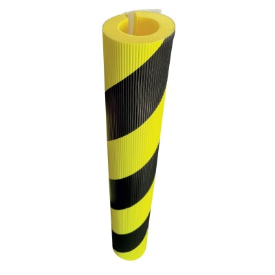 1 x Protection de tubes et tuaux en mousse 60mm - noir/jaune