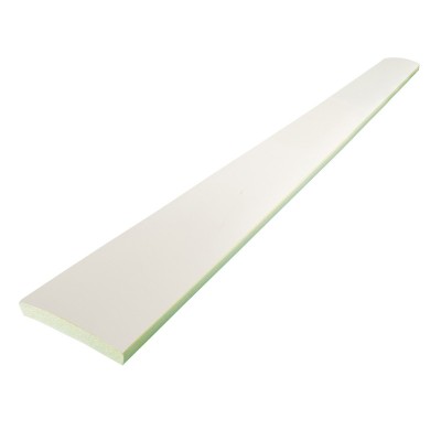 1 x Protection droite en mousse 750 x 60mm - blanc