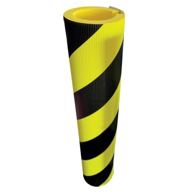 1 x Protection de tubes et tyuaux en mousse 80mm - noir/jaune