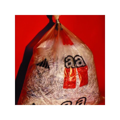 SAC DECHET 80 MI DE 90CM X 110CM TRANSP IMPRIME "A"