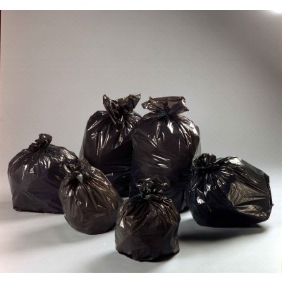 SAC POUBELLE NOIR 130L CART.100