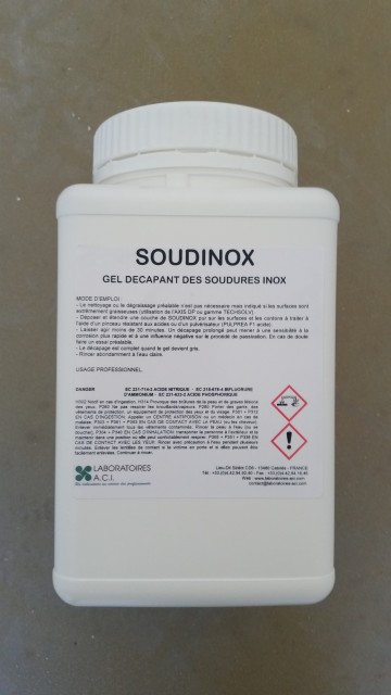SOUDINOX PATE DECAPANTE INOX - POT DE 2L