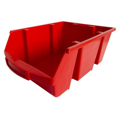 8 x Bac à bec superposable 28L - Rouge
