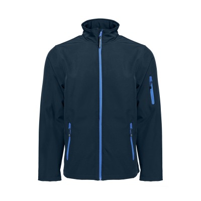 VESTE SOFTSHELL NAVY/FG ROYAL PK768