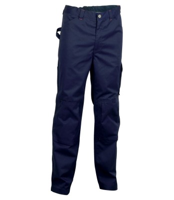 PANTALON TOZEUR 100% COTON 300GR MARINE