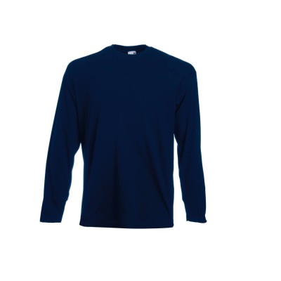 TEE-SHIRT BLEU ROYAL ML 165GR 100% COTON