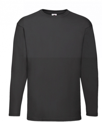 TEE-SHIRT NOIR ML 165GR 100% COTON