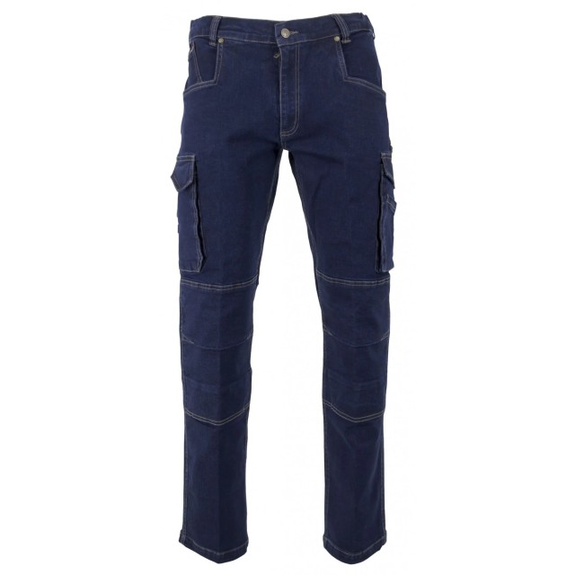 PANTALON MULTIPOCHES TYPE JEAN