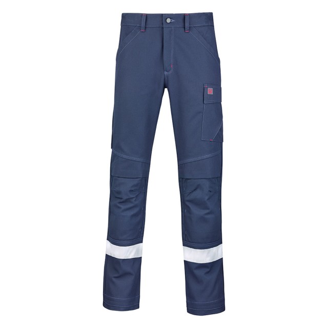 PANTALON BASALTE REFLECT MARINE BANDES RETRO