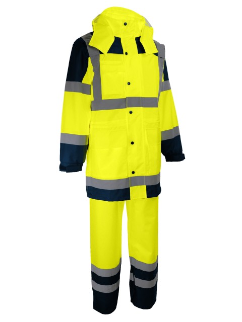 TENUE DE PLUIE PU HV JAUNE VILA