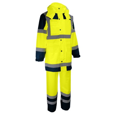 TENUE DE PLUIE PU HV JAUNE VILA