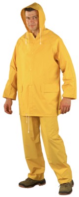 VETEMENT DE PLUIE PVC JAUNE