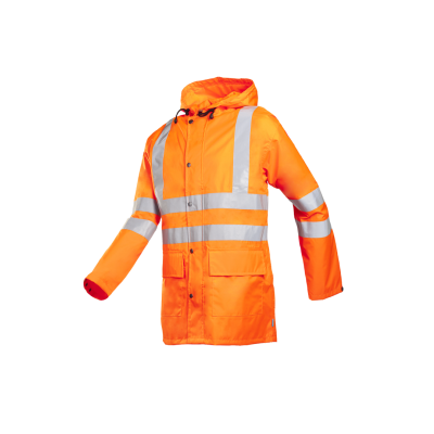 VESTE PLUIE HV ORANGE MONORAY