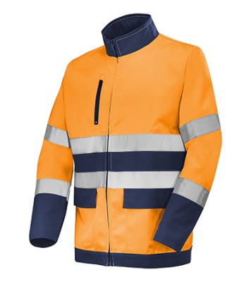 BLOUSON HV FLUOBASE XP ORANGE MARINE