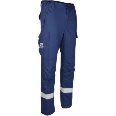 PANTALON MULTIRISQUES ATEX PLUS MARINE - 60602ATX