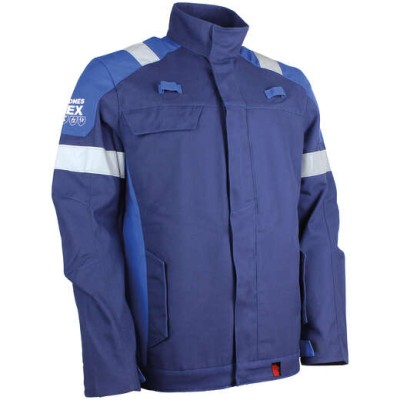 BLOUSON MULTIRISQUES ATEX PLUS COLOR MARINE/BUGATTI - 63602BATXC